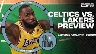 Celtics vs Lakers Christmas Day Preview Another chapter in LeBron’s rivalry vs Boston  NBA Today [upl. by Schuman]