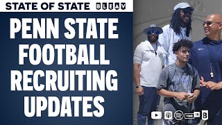 Penn State Football Recruiting Updates  STATE of STATE [upl. by Ecinad]