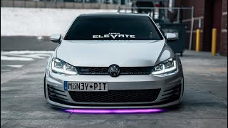 STRAIGHT PIPED MK7 GTI CTS Turbo Catless Downpipe INSTALL amp REVIEW SO LOUD [upl. by Ray148]