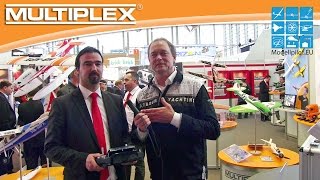 PROFI TX MLINK MULTIPLEX INTERVIEW PASCAL CHOQUET TOY FAIR NUREMBERG 2014 English [upl. by Gonroff]