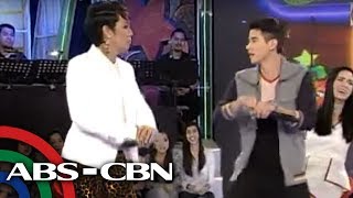 GGV Vice Ganda Mario Maurer dance Gangnam [upl. by Enram558]