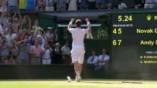 Andy Murray wins Wimbledon 2013 title [upl. by Duax841]