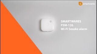 Smartwares FSM126 WiFi Smoke alarm [upl. by Nata]