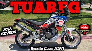 2024 Aprilia Tuareg 660 Ride amp Review  BEST ADV Motorcycle [upl. by Adnilram17]