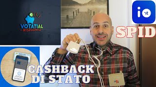 Cashback di stato 600€ italia cashless 1500€ extra spid app io rimborso al 10  lotteria scontrini [upl. by Ariada529]