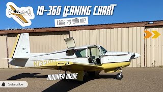 IO360 Leaning Chart Mooney M20E [upl. by Annahsar]