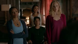 The Vampire Diaries 8x10  Bonnie and Caroline in Damons head Stefan accepts Sybils deal HD [upl. by Barta]