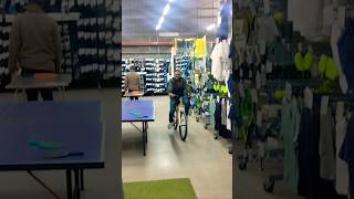 Decathlon ରେ Cycling l viralvideo ytshorts shortvideo trendingvideo decathlonsportsindia [upl. by Aiepoissac]