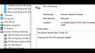 Fix Touchpad Not Working Error Code 10 This Device Does Not Start On Windows 1110 PC [upl. by Peers]