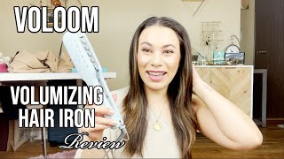 Voloom Volumizing Hair Iron  Review [upl. by Ahsuat]