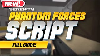 Roblox Phantom Forces Script Hack  Silent Aim Fly amp More PASTEBIN 2024 [upl. by Callida]