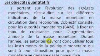 Economie monétaire S4 quot la politique monétaire partie 2 quot [upl. by Leirea]