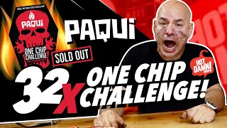 32X Paqui One Chip Challenge  WORLD RECORD [upl. by Nnyliram953]