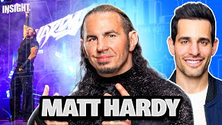 Matt Hardy On Leaving AEW Possible WWE Return Hardy Boyz Legacy Ladder Matches [upl. by Bibbye357]