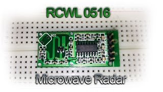 RCWL0516 Microwave Radar Sensor Arduino Distance Test and Review [upl. by Evets]