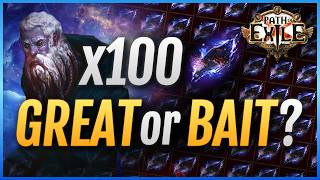 PoE 325 I Did x100 UBER Shaper Here is LOOT  GREAT or BAIT  Path of Exile Farm Test [upl. by Apgar59]