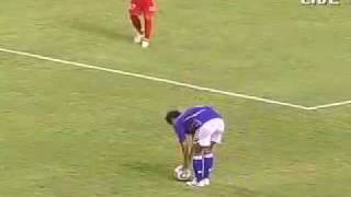 Keisuke Honda amazing free kick [upl. by Yevol]