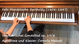 Felix Mendelssohn Bartholdy Venetianisches Gondellied op 196 [upl. by Tedd712]