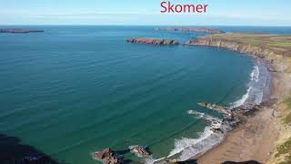 Stunning Pembrokeshire by drone in Autumn 2018 [upl. by Rahas]