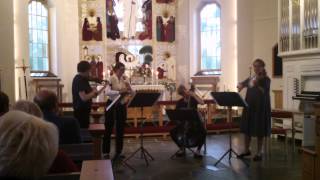 Brustna Hjärtan Barock Telemann Quartet TWV 43g4 [upl. by Cavill]