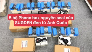 Thông báo hàng về 5 bộ PHONO BOX nguyên seal của SUGDEN A21 SE LH 0914453477 [upl. by Malet]