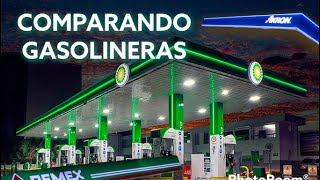 ¿Cual es la mejor GASOLINERA en México Comparando Gasolineras [upl. by Ornstead]