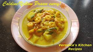 Caldine Recipe Yellow Prawn Curry [upl. by Mourant]