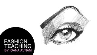 How to draw an eye step by step [upl. by Gadmann]