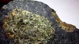 Olivine Basalt Xenolithe  Olivin Basalt Xenolith [upl. by Epp]