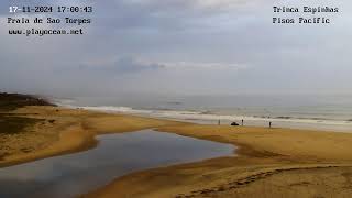 LIVECAM  Praia de São Torpes Sines Portugal [upl. by Arfihs]