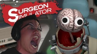 Surgeon Simulator 2013  Part 4  MARKIPLIER LOSES HIS MIND [upl. by Herold]