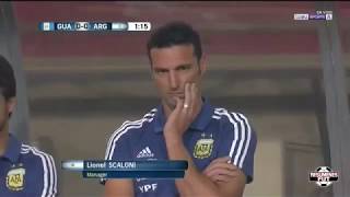 Guatemala vs Argentina 03 Resumen Amistoso [upl. by Heindrick]