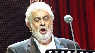 Placido Domingo sings in Amsterdam 2013 with Angel Joy Blue Amsterdam June 2013 [upl. by Wolfram307]