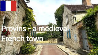 Camper trip to the medieval town of Provins in France  the Ceasar tower and a beautiful huge church [upl. by Snell]