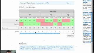 Doodlecom  définir facilement une date de rendezvous [upl. by Britteny]