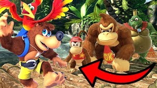 Banjo Kazooie Joins Smash  Super Smash Bros Ultimate Movie [upl. by Gnil]