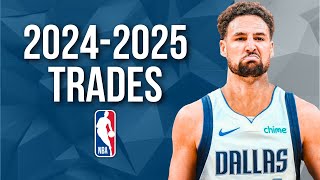 All Official 20242025 NBA Offseason Trades [upl. by Yllier]