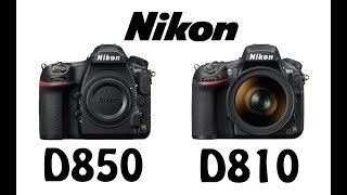 Nikon D850 vs Nikon D810 [upl. by Hsitirb]