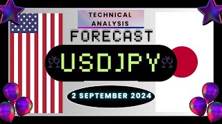 Usdjpy today signals forecast amp technical analysis for 2 September 2024 [upl. by Demmer]