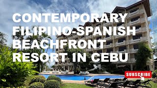 Where to Stay Costabella Tropical Beach Hotel in Mactan Island in Cebu Room Tour Amenities Food [upl. by Kalina]