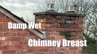 Dump chimney breast penetrating damp [upl. by Euqinue392]