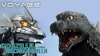 Godzilla Against Mechagodzilla  Kiryu Battles Godzilla  Voyage [upl. by Ednutey709]