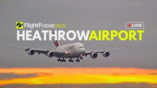 Heathrow Airport Live  Tuesday 26th March 2024 [upl. by Ellerred749]