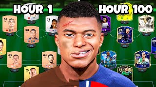 I Spent 100 Hours Completing EAFC 24 Mbappe Edition [upl. by Irotal]