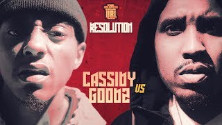 CASSIDY VS GOODZ RAP BATTLE  URLTV [upl. by Isbel]