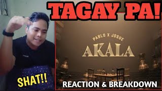 PABLO x JOSUE ‘AKALA’ Official Visualizer Reaction Video [upl. by Agarhs701]