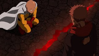 Saitama vs Sukuna The Strongest villain in Jujutsu Kaisen [upl. by Llenal633]