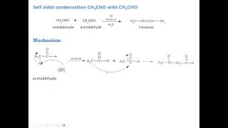 Aldol condensation  Part 2  Self aldol condensation mechanism [upl. by Nash409]