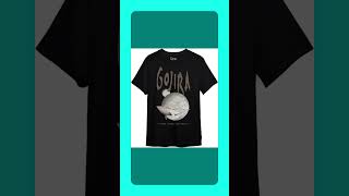 CAMISETA GOJIRA shorts shortsyoutube subscribe gojira camisetasderock camisetasdebandas [upl. by Aerbua722]