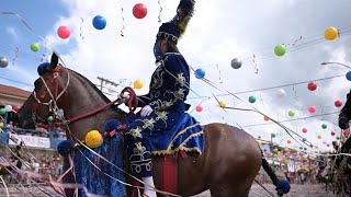 Horseback parade to celebrate carnival in Minas Gerais  AFP [upl. by Venu]